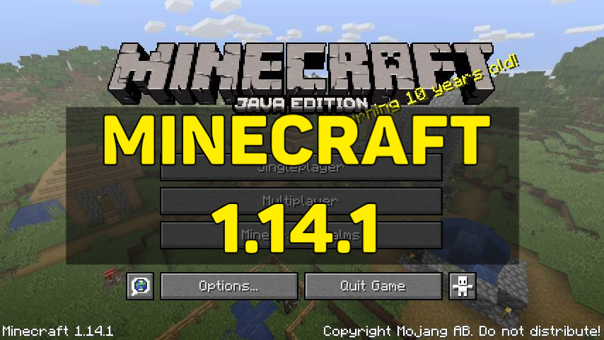 Скачать Minecraft 1.14.1