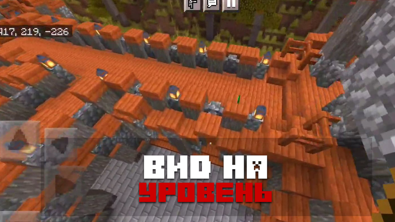 Карта взрывная битва на Minecraft PE