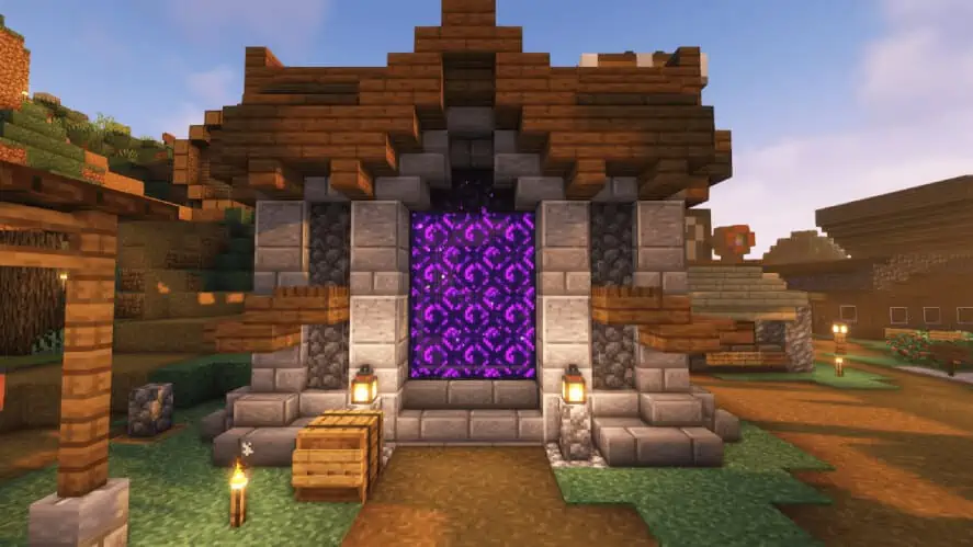 7 потрясающих идей дизайна порталов Пустоты в Minecraft