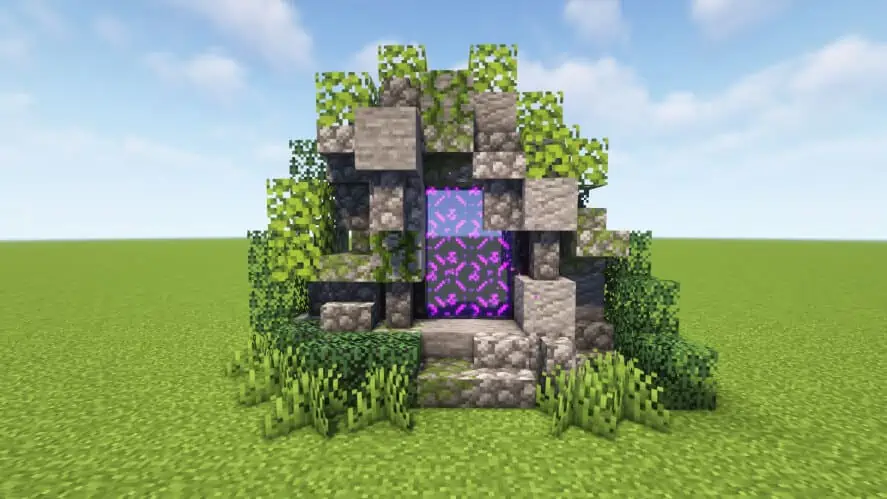 7 потрясающих идей дизайна порталов Пустоты в Minecraft