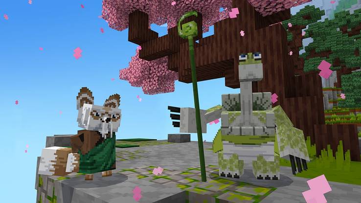 Minecraft выпустил DLC «Кунг-фу Панда», приуроченное к выходу мультфильма