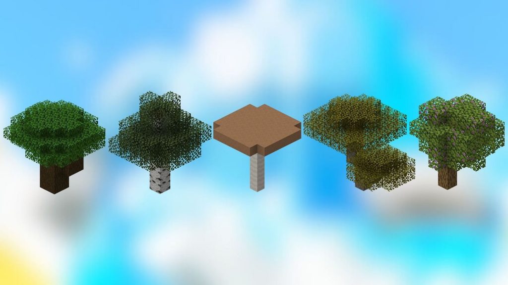 Руководство по деревьям в Minecraft: все типы, локации и использование