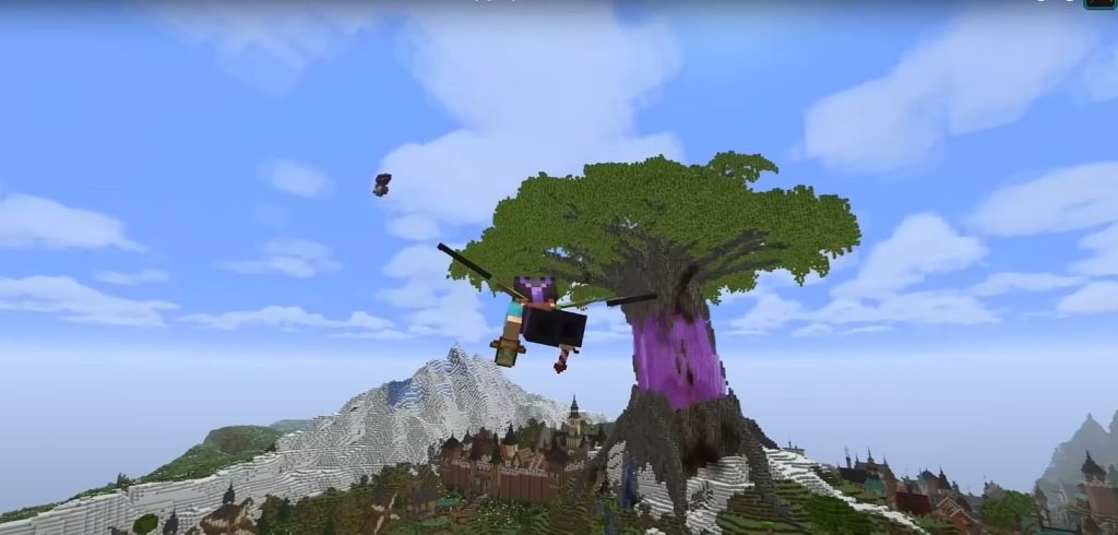 7 лучших идей построек гигантских деревьев в Майнкрафт