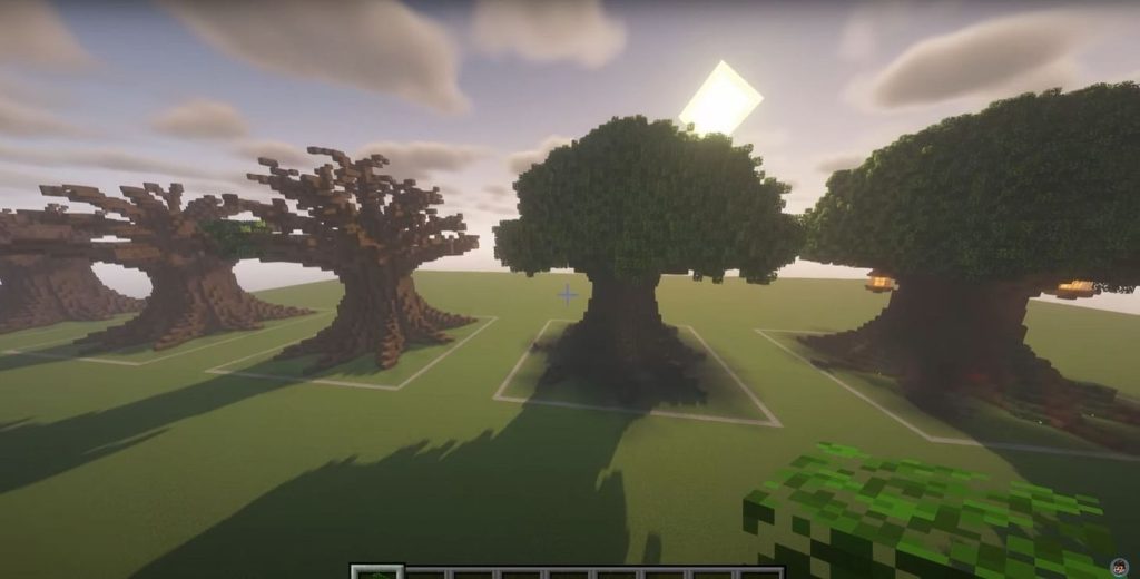 7 лучших идей построек гигантских деревьев в Майнкрафт
